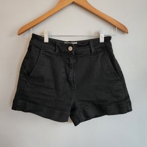 SUMMER SALE Everlane high waisted cotton twill shorts 0